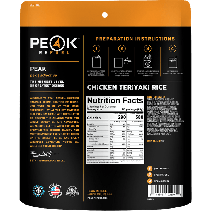 Chicken Teriyaki - Food &amp; Beverage - Fly Fish Food