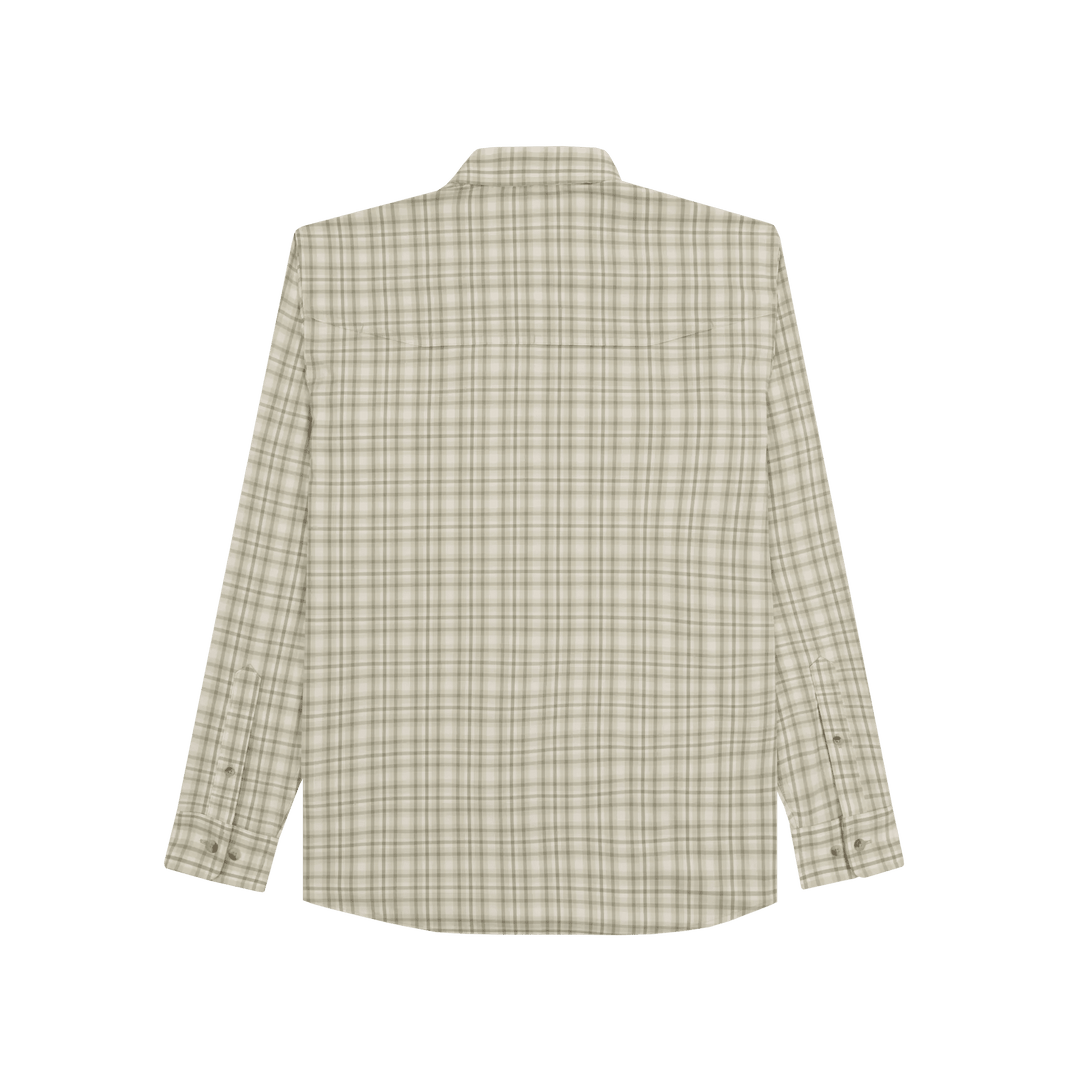Poncho - The Swamp Boat - Green and Tan Plaid - Apparel - Fly Fish Food