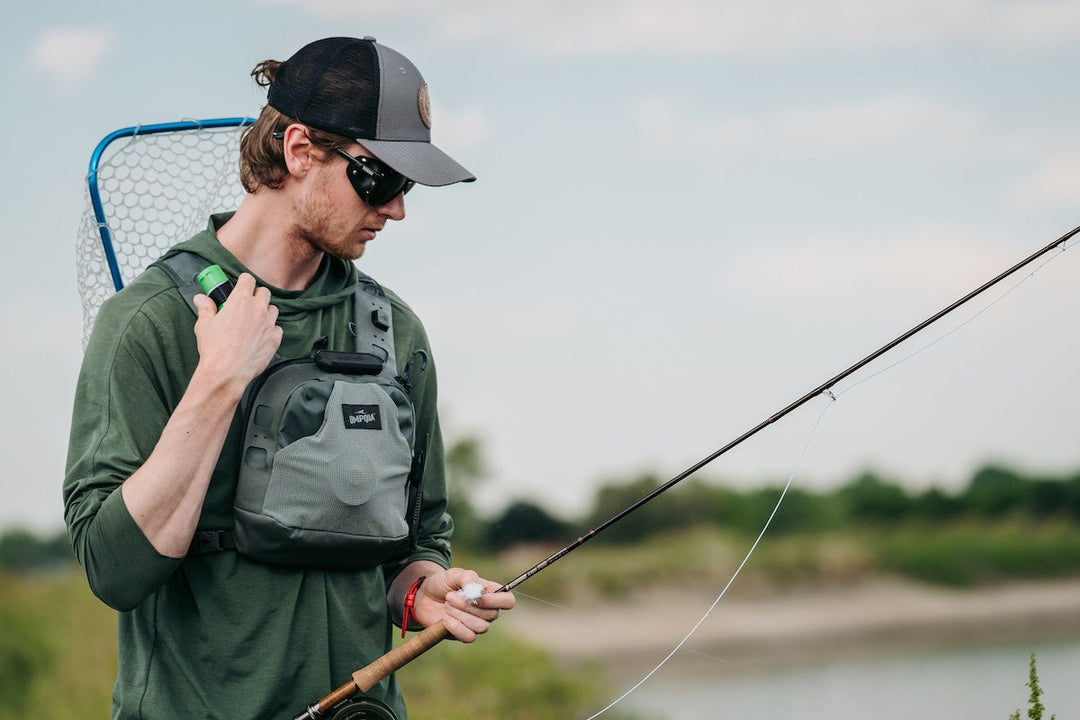 Umpqua Swiftlink Thundercreek Chest Pack - Sage - Packs &amp; Bags - Fly Fish Food