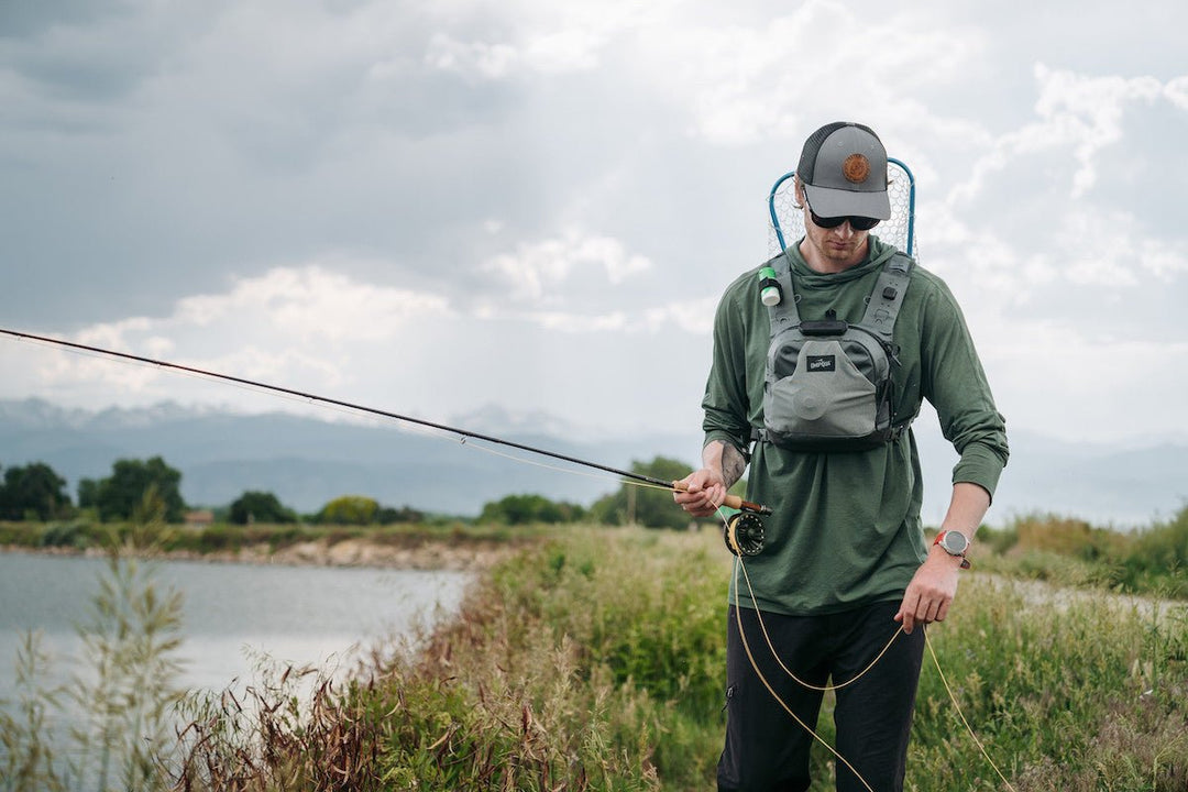 Umpqua Swiftlink Thundercreek Chest Pack - Sage - Packs &amp; Bags - Fly Fish Food