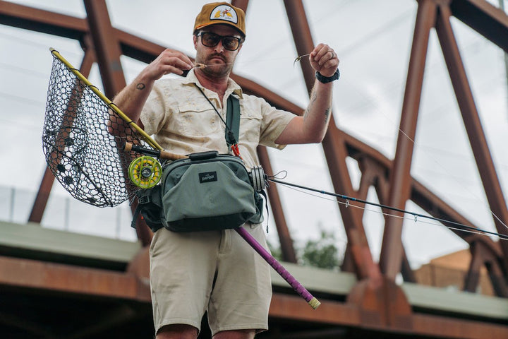 Umpqua Swiftlink Ledges Waist Pack - Sage - Packs &amp; Bags - Fly Fish Food