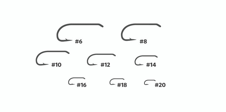 Umpqua U102 Nymph Hook - 50 pack - Hooks &amp; Shanks - Fly Fish Food