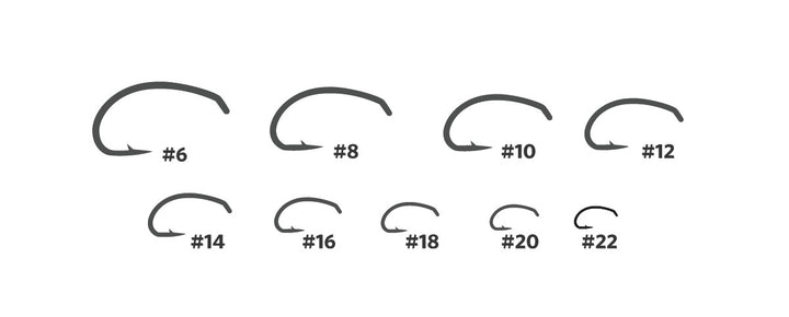 Umpqua U202 Red Hooks (50PK)