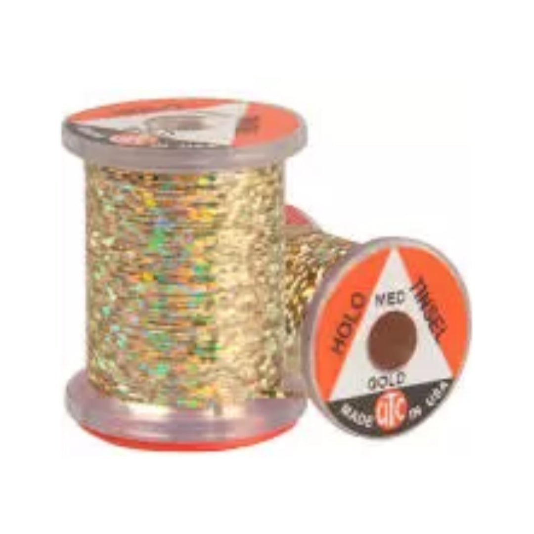 UTC Holographic Tinsel - Wire , Tinsel & Lead - Fly Fish Food