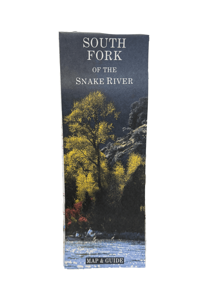 South Fork of the Snake River Map - Books &amp; Videos Etc. - Fly Fish Food