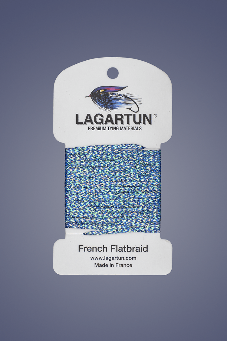 Lagartun Flatbraid - Wire , Tinsel & Lead - Fly Fish Food