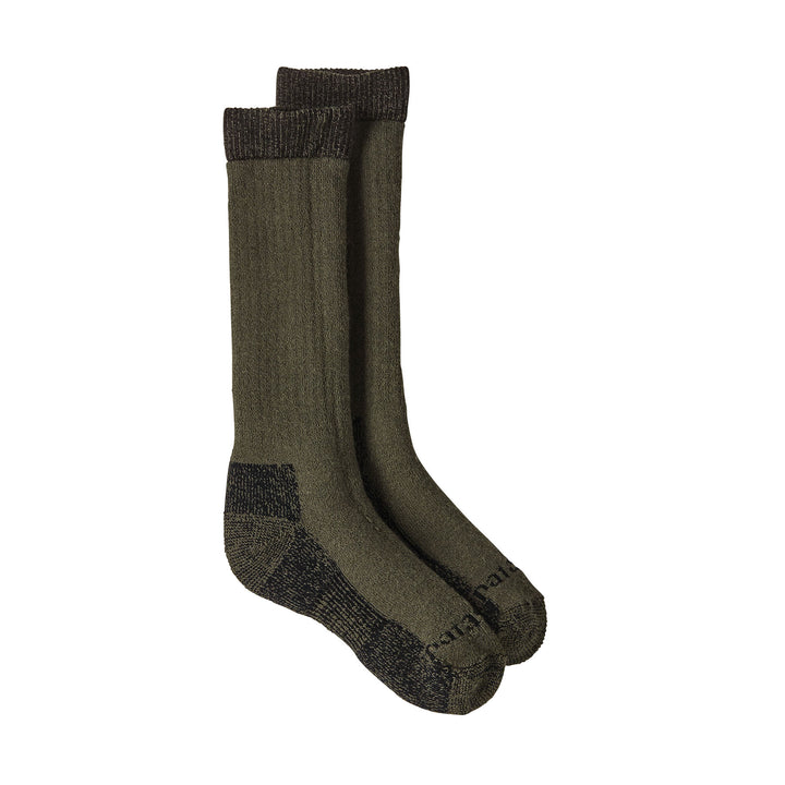 Heavyweight Merino Wool Blend Knee Socks / Basin Green