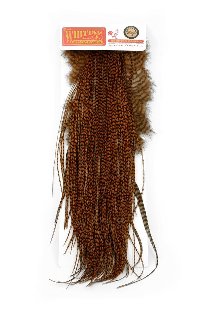 Whiting Bronze Saddle - Rooster - Fly Fish Food