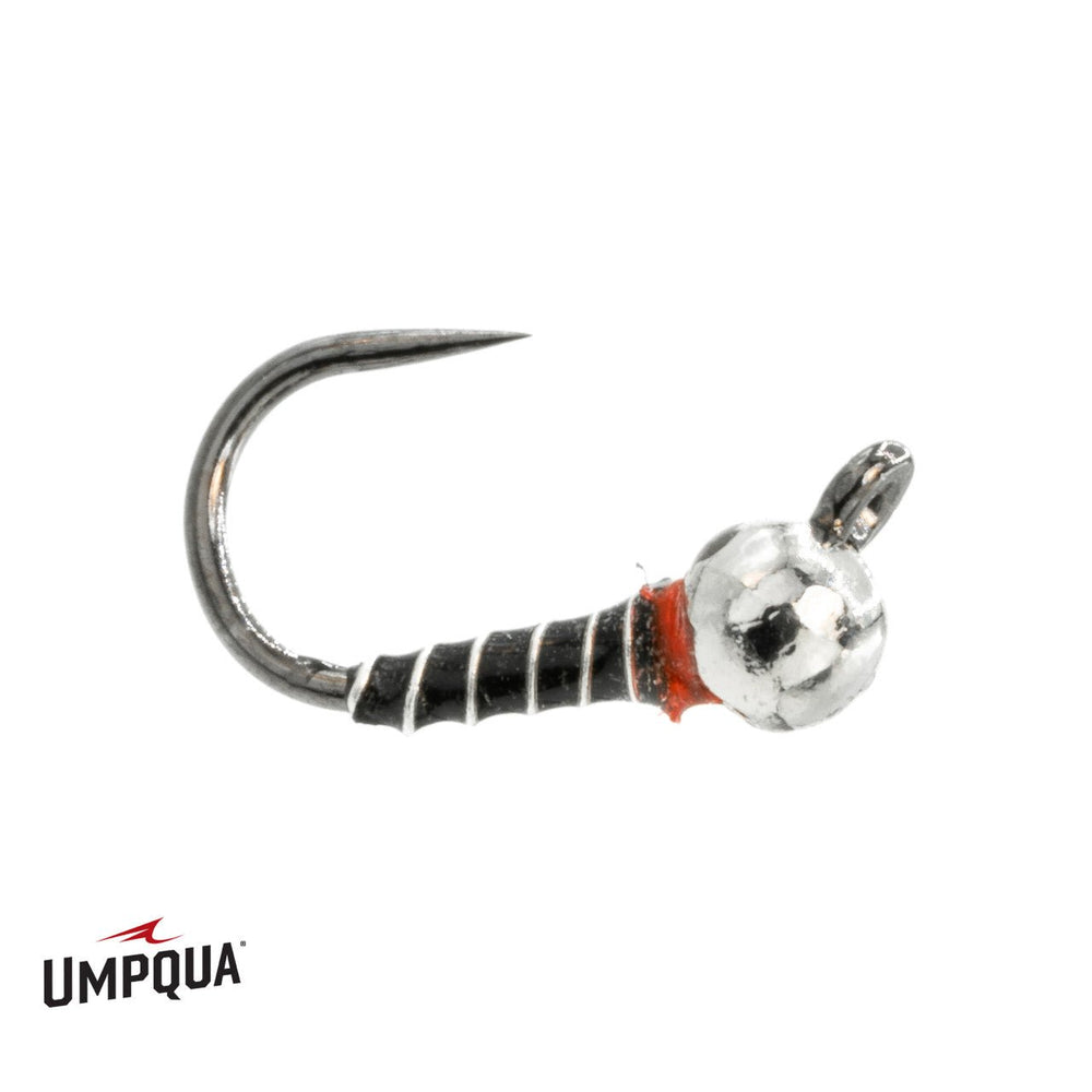 Zebra Jig Thin - Black/Silver - Flies - Fly Fish Food