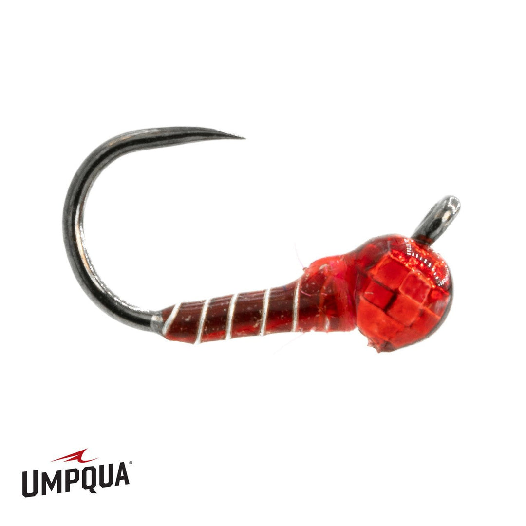 Zebra Jig Thin - Red - Flies - Fly Fish Food
