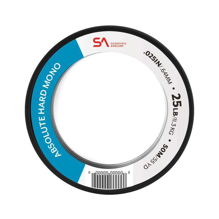 Absolute Hard Mono Tippet - 50M - Tippet, Leader &amp; Accessories - Fly Fish Food