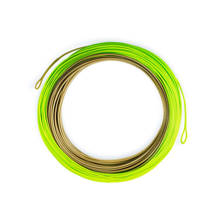 Airflo Superflo Universal Taper Fly Line - Moss Olive/Chartreuse - Fly Lines - Fly Fish Food