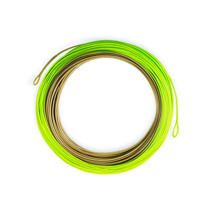 Airflo Superflo Universal Taper Fly Line - Moss Olive/Chartreuse - Fly Lines - Fly Fish Food
