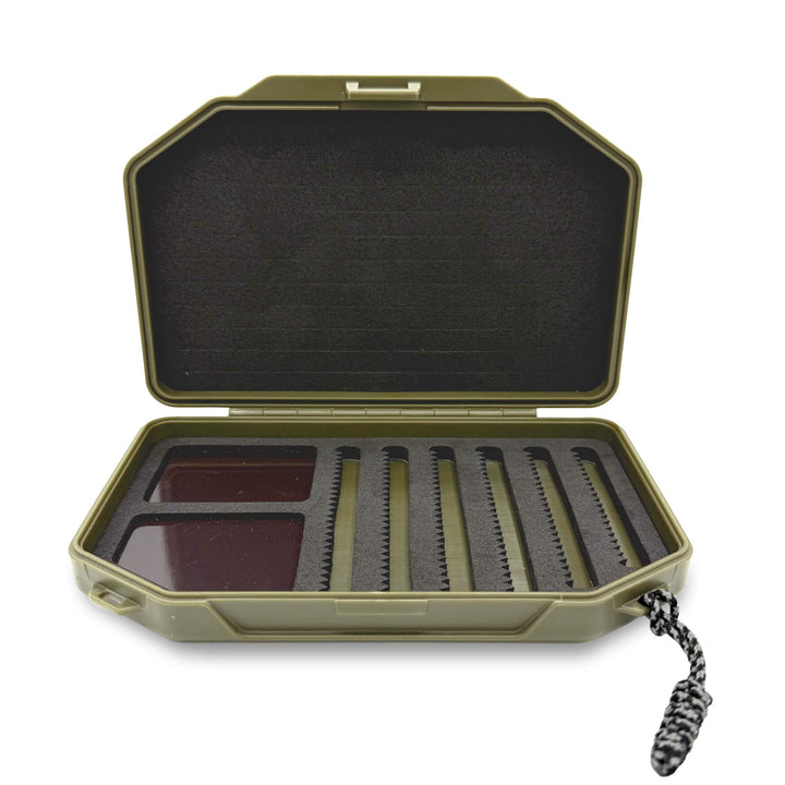 1GO Fly Box - Deep Woods Olive - Fly Boxes - Fly Fish Food