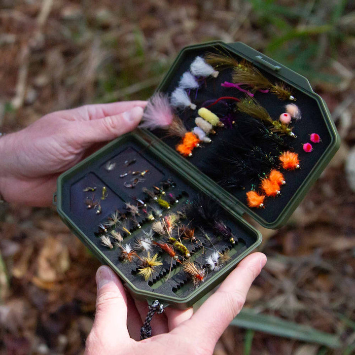 1GO Fly Box - Deep Woods Olive - Fly Boxes - Fly Fish Food