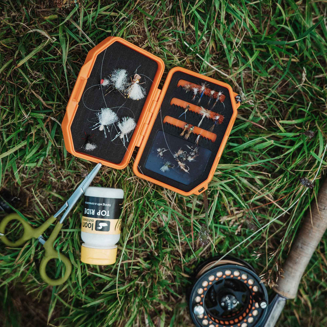 Micro Fly Box - Hot Spot Orange - Fly Boxes - Fly Fish Food