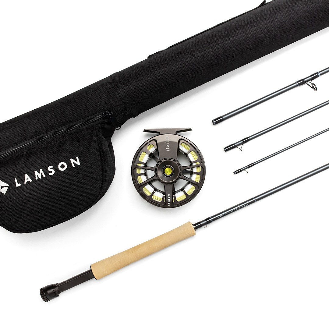 Lamson Guru 6wt Outfit