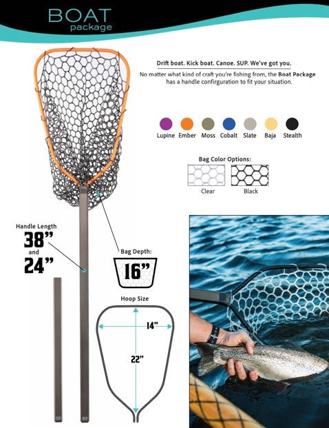Rising Boat Net - Package - Nets & Accessories - Fly Fish Food