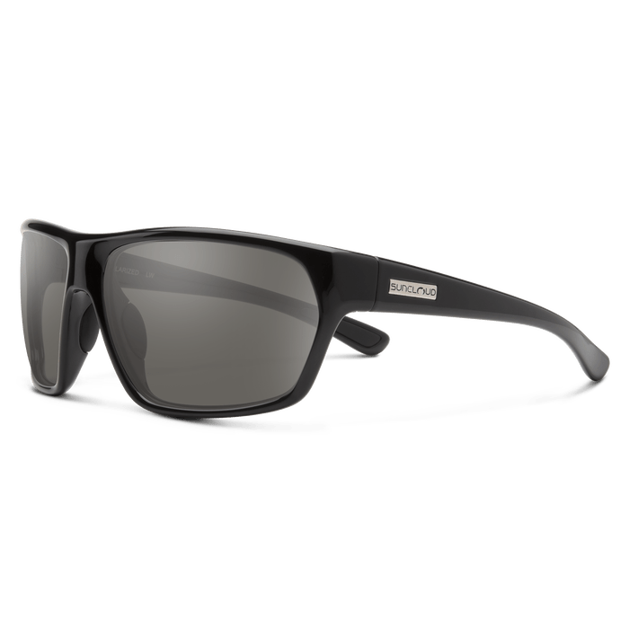 Suncloud Boone - Black - Polarized Gray - Sunglasses - Fly Fish Food