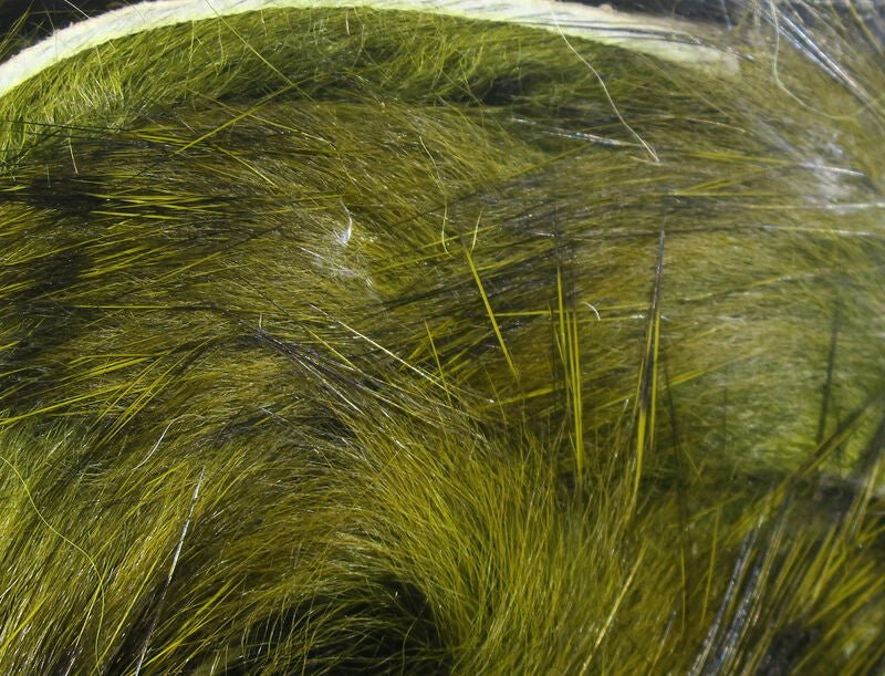 Black Barred Rabbit Strips - Hair & Fur - Fly Fish Food