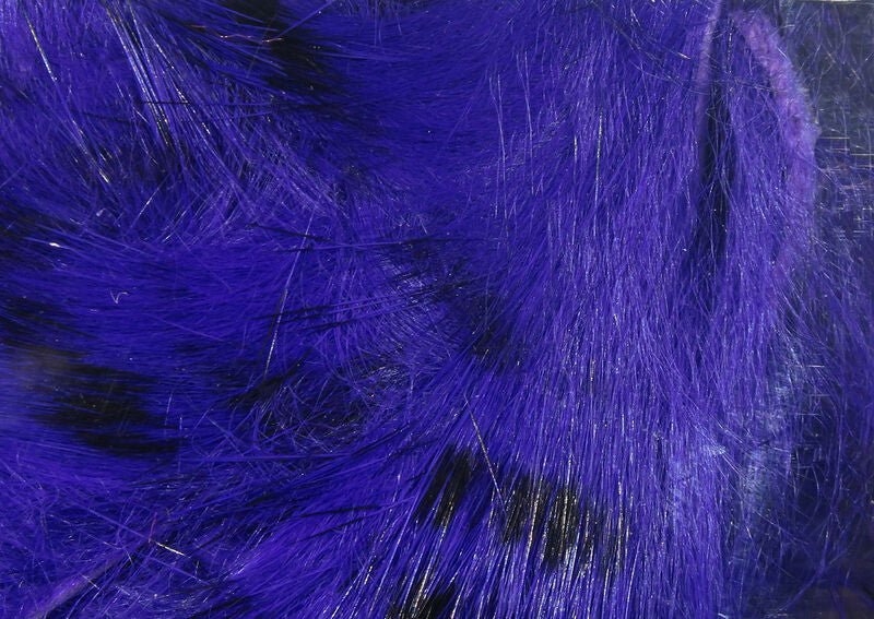 Black Barred Rabbit Strips - Hair & Fur - Fly Fish Food