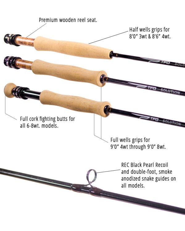 TFO - Solution Fly Rod - Rods - Fly Fish Food