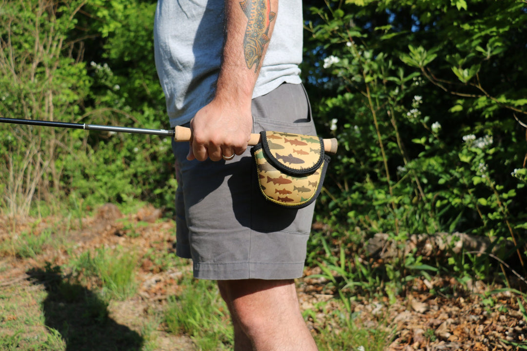 Cheeky Fly Reel Case, Rainbow Trout