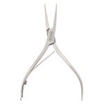 Mini Barb Crusher Plier, 4", Satin, Straight