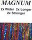 Flashabou Magnum - Synthetic Fibers &amp; Flash - Fly Fish Food