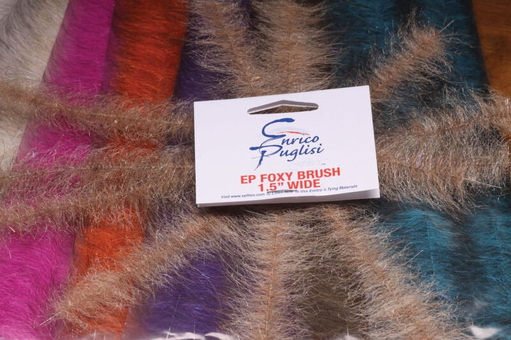 EP Foxy Brush 1.5" - Synthetic Fibers &amp; Flash - Fly Fish Food