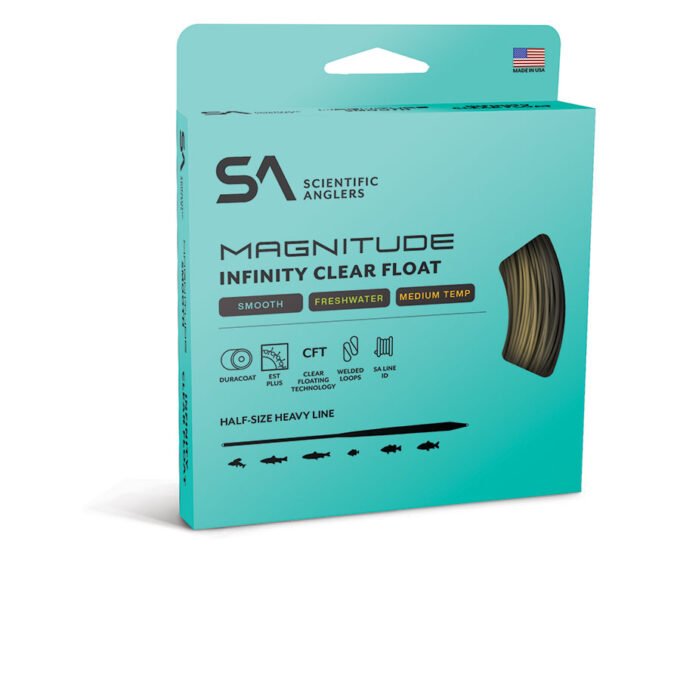 Scientific Anglers - Magnitude Infinity Clear Head Float - Smooth - Fly Lines - Fly Fish Food