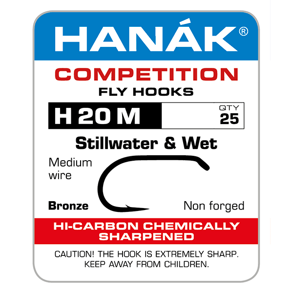 Hanak H 20 M Stillwater &amp; Wet Hooks - Hooks &amp; Shanks - Fly Fish Food