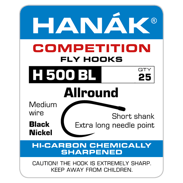 Hanak H 500 BL Allround - Hooks &amp; Shanks - Fly Fish Food