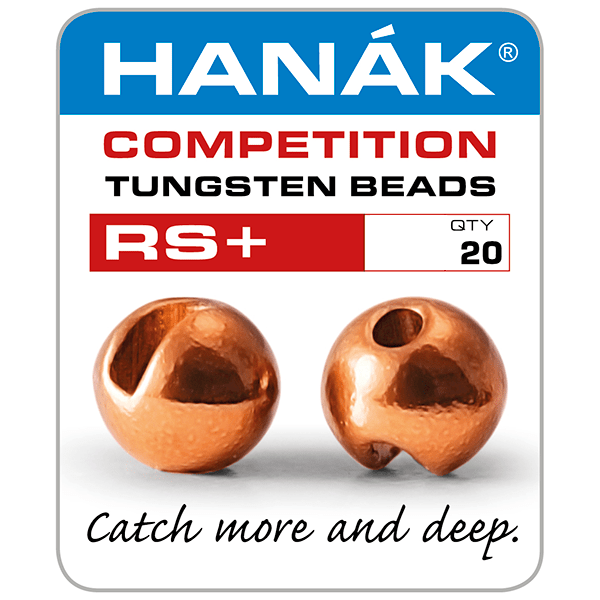 Hanak RS+ Slotted Tungsten Beads - Beads - Fly Fish Food