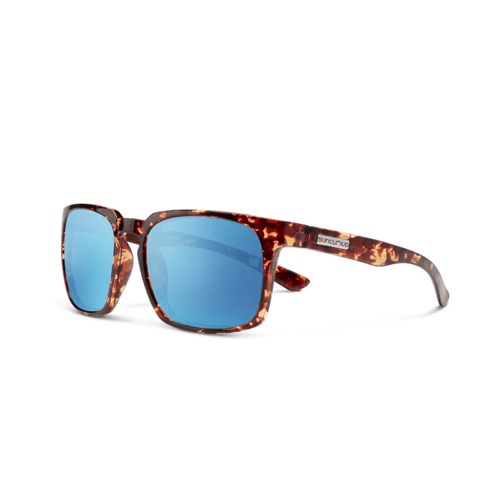 Suncloud Hundo - Tortoise - Polarized Aqua Mirror Lens - Sunglasses - Fly Fish Food