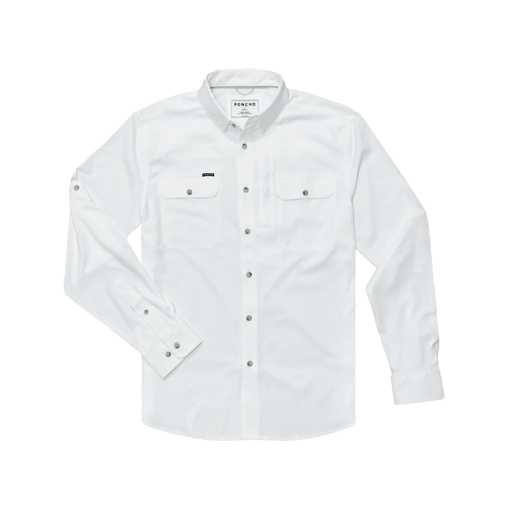 Poncho - The Iceman - White - Apparel - Fly Fish Food
