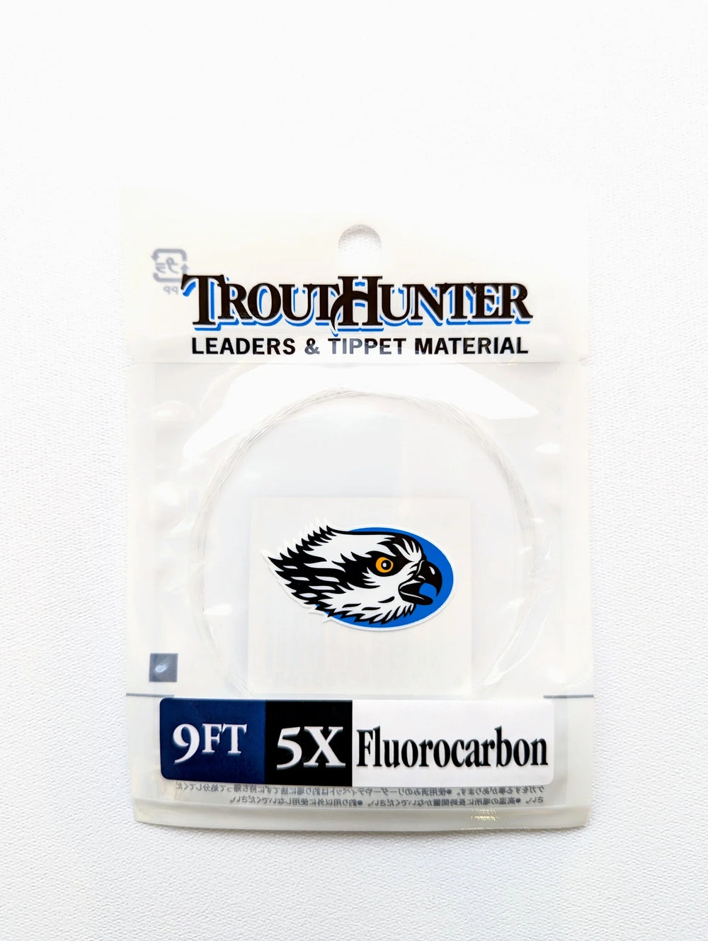 NO LOOP TroutHunter Fluorocarbon Leader - 9 ft - Tippet, Leader & Accessories - Fly Fish Food