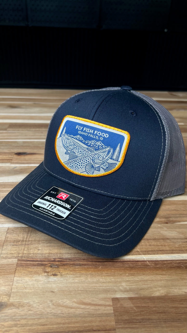 Fly Fish Food &amp; Casey Underwood Hat - Idaho Patch - Hats - Fly Fish Food