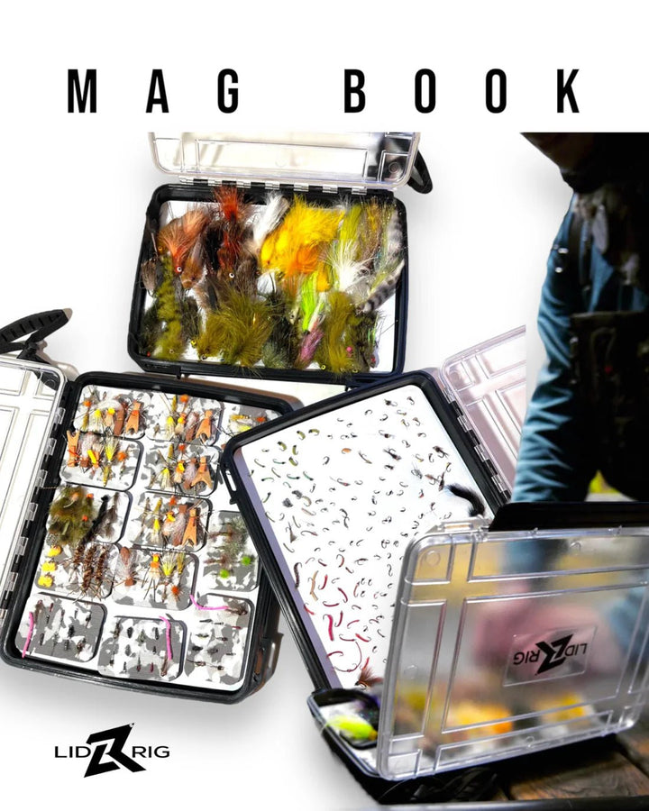 Lid Rig - Mag Book - Fly Boxes - Fly Fish Food