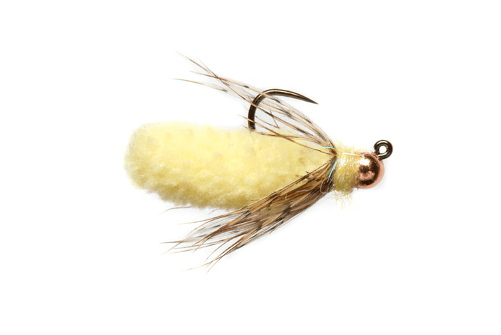 Mop Fly Corn Yellow Barbless - Flies - Fly Fish Food