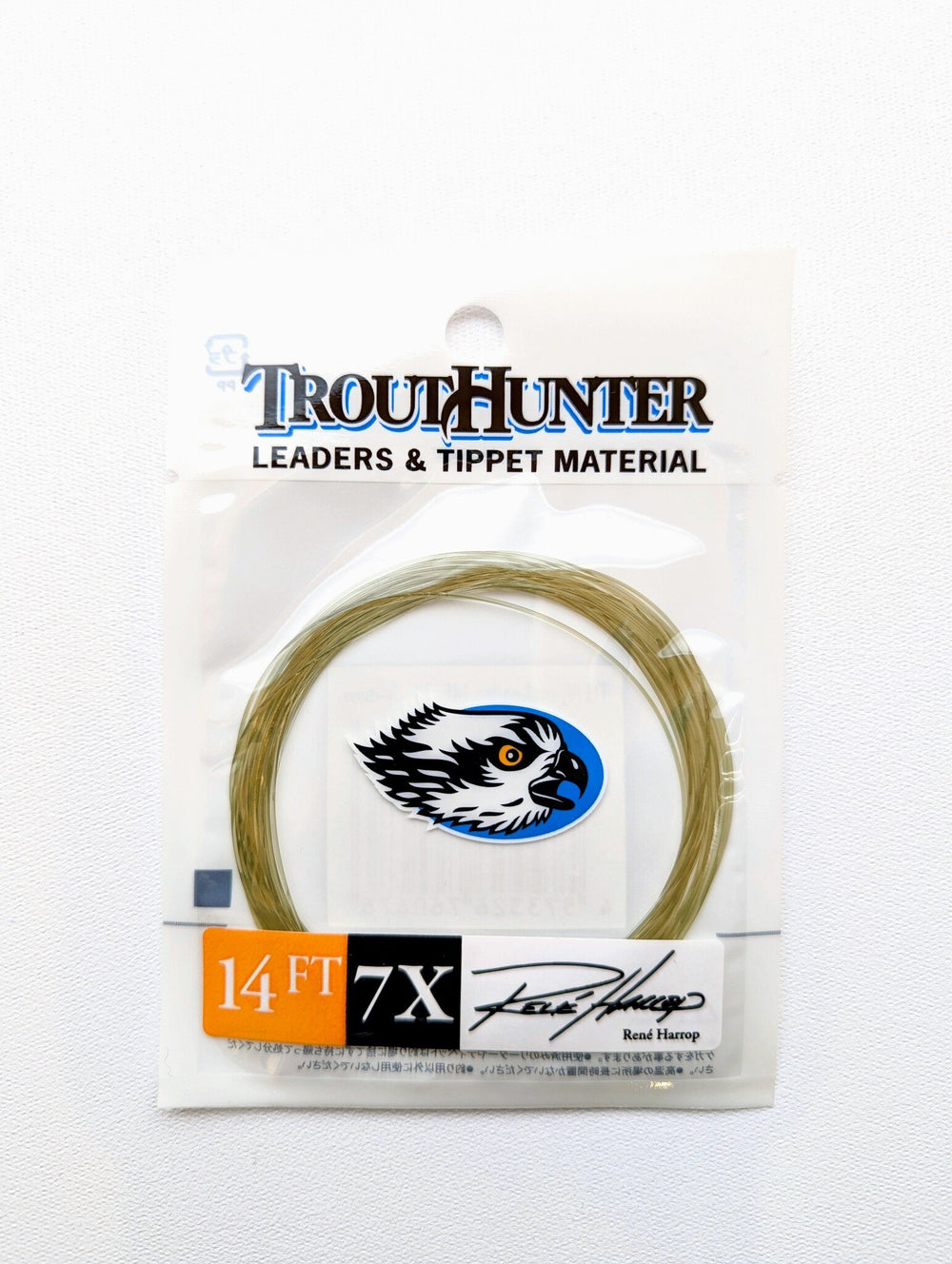 NO LOOP TroutHunter Rene Harrop Signature Leaders - 14' - Tippet, Leader & Accessories - Fly Fish Food