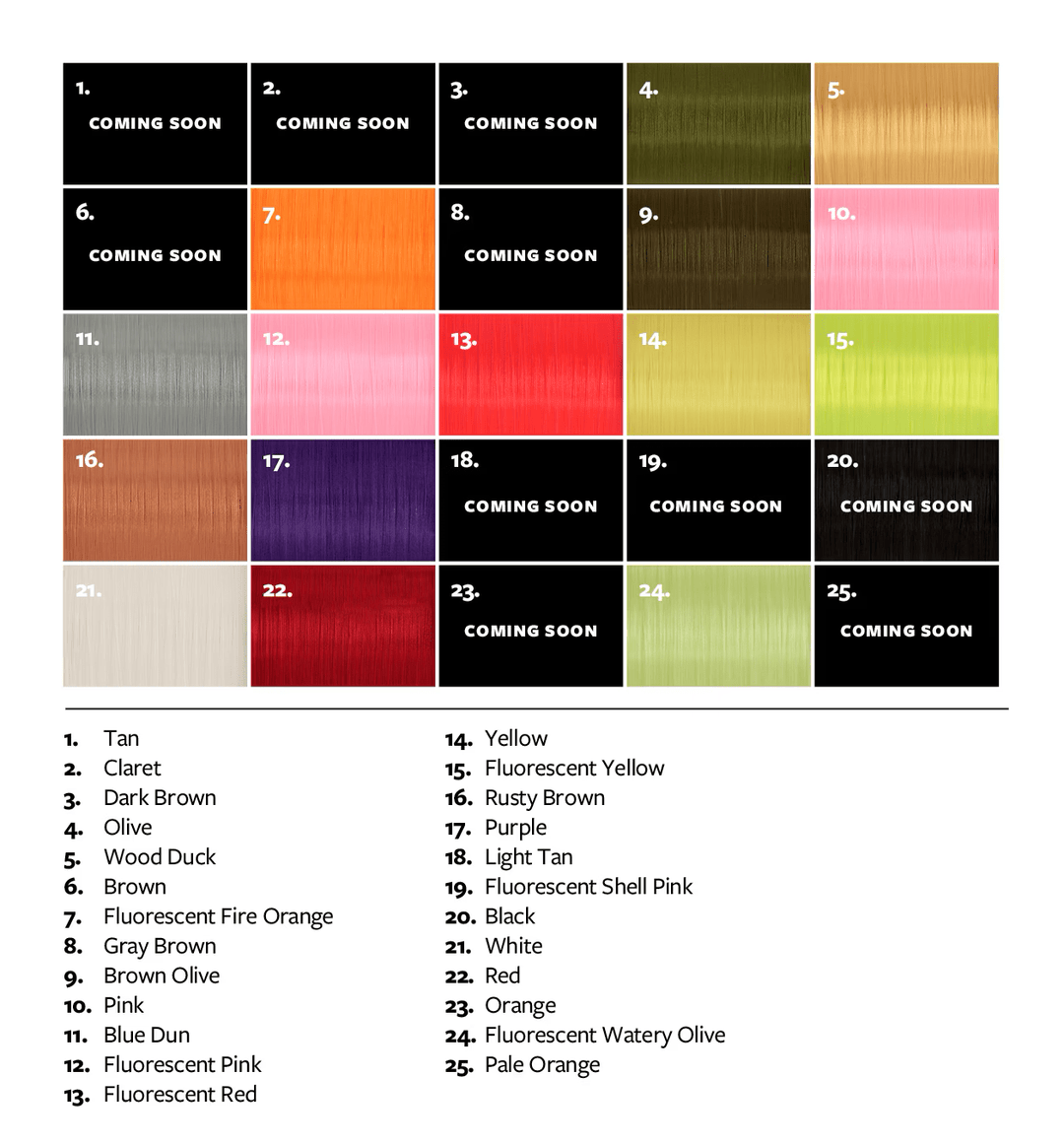 Pro Thread Flat 210 Den - Thread - Fly Fish Food