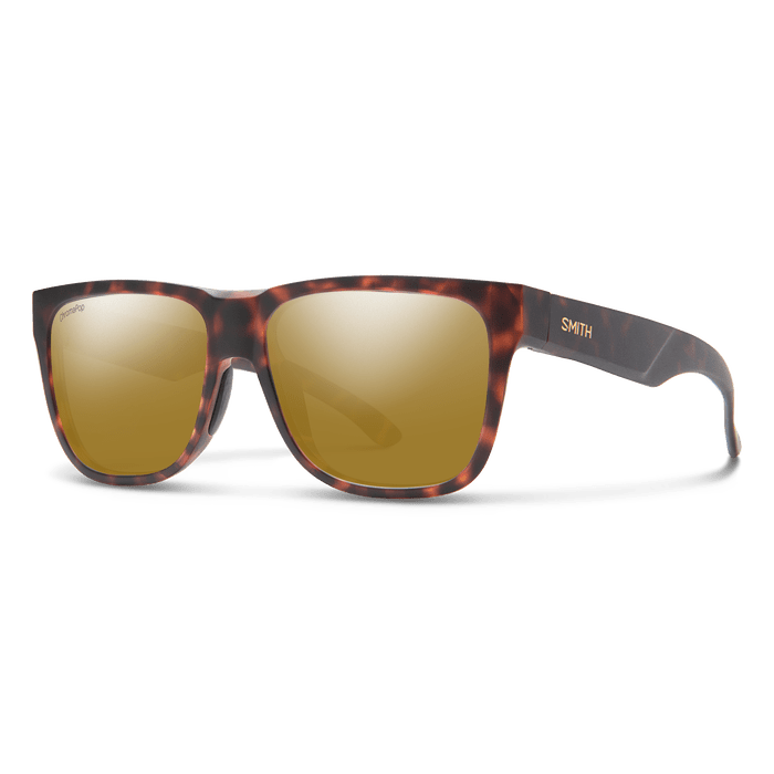 Smith Lowdown 2 - Matte Tortoise + ChromaPop Polarized Bronze Mirror Lens - Sunglasses - Fly Fish Food