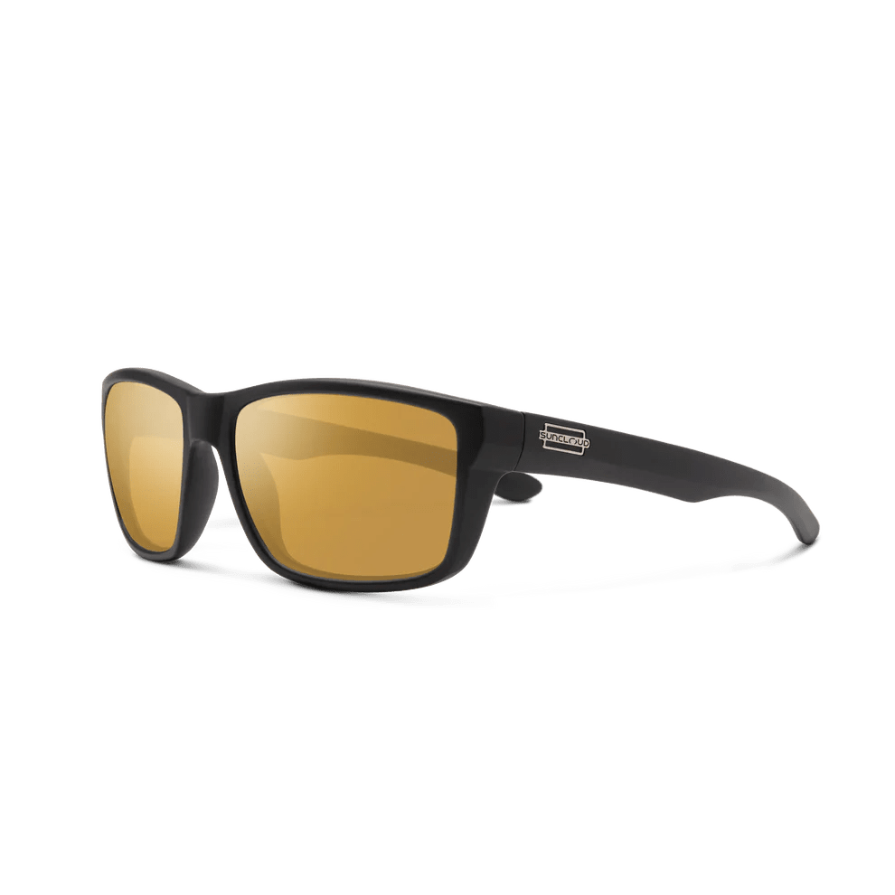 Suncloud Mayor - Matte Black - Polarized Sienna Mirror Lens - Sunglasses - Fly Fish Food
