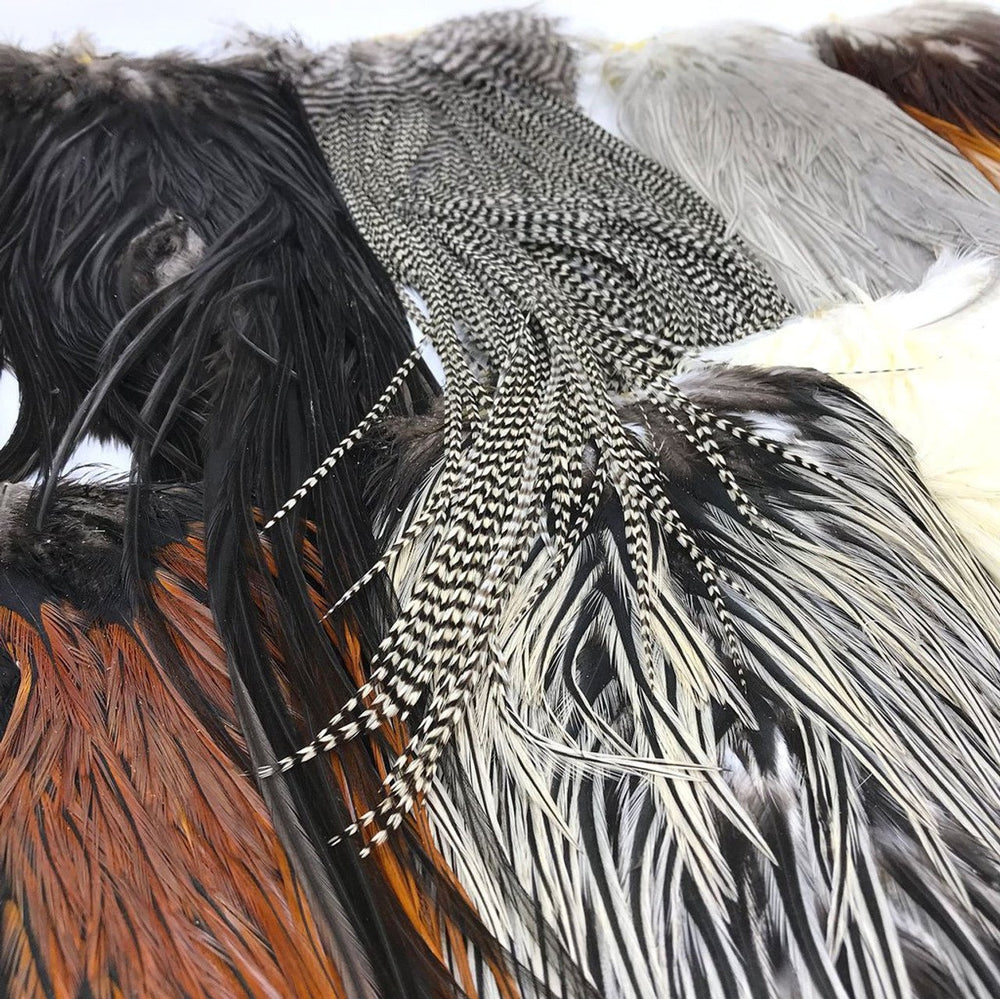 Umpqua Metz Legacy Saddle - Feathers & Marabou - Fly Fish Food