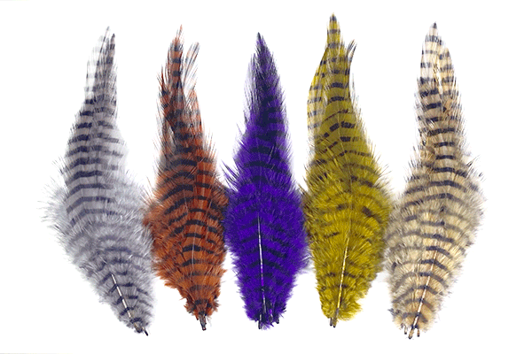 MFC Barred Saddle Hackle - Hackle - Fly Fish Food