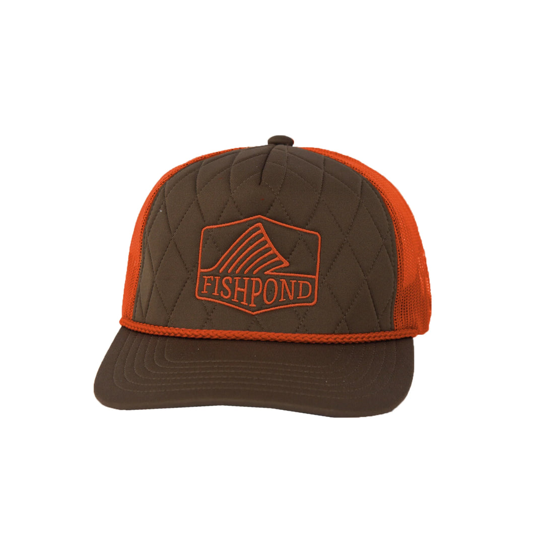 Fishpond - Dorsal Fin Quilted Trucker Hat - Campfire - Hats - Fly Fish Food