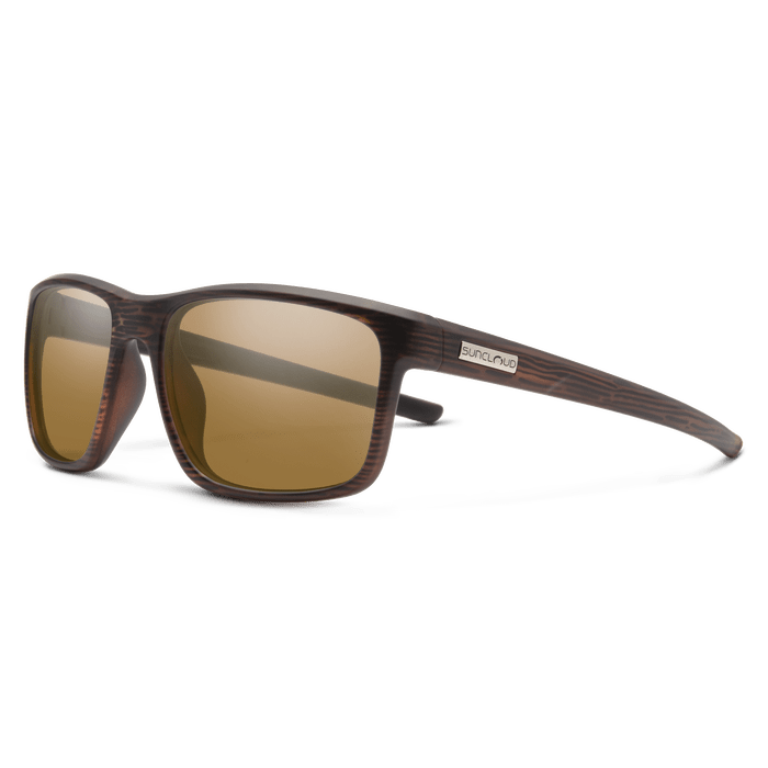 Suncloud Respek - Burnished Brown - Polarized Brown Lens - Sunglasses - Fly Fish Food