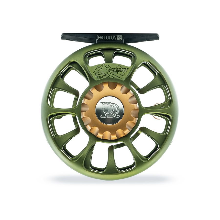 Ross Reels - Evolution FS Fly Reel - Matte Olive - Reels - Fly Fish Food