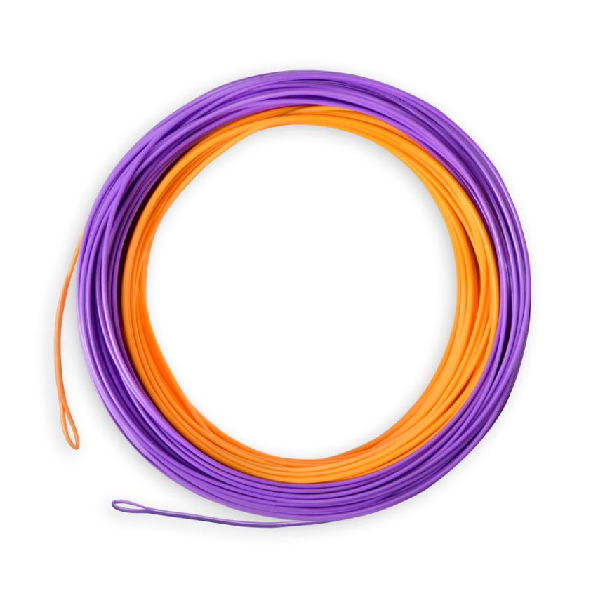 Airflo Superflo Ridge 2.0 Power Taper Fly Line - Sunburst/Purple - Fly Lines - Fly Fish Food